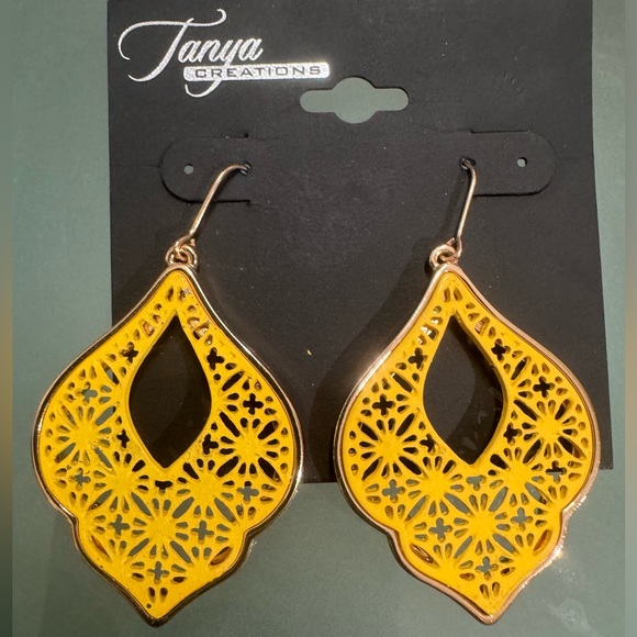 High-End Department Store Designer One of Kind Statement Earrings - Picture 1 of 4